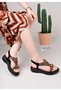 Fashion Anatomical Orthopedic Sole Stone Luxury Evening Dress Daily Women's Sandals. - 3
