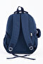 Functional Navy Blue School Bag for Girls & Backpack for Boys - Primary School, Middle School, High School - 3