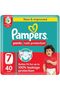 Rash Protection Pants Diapers, Size 7, 17+kg, +50% Aloe Vera Lotion, 360° Leak-Free Fit for - 2