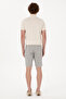 Men's Blue Woven Shorts 50300443-Vr036 - 4