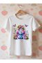 Children's "A" Graphic Printed Girl's T-Shirt Tshirt for Girls - 3