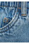 Paperbag denim skirt - 6