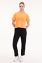 Wl Hoshi 11F214 5Fx Orange Women's Short Sleeve T-Shirt - 2