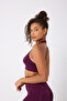 Women's High Waist Gathering Seamless Biker Shorts Leggings with Gathered Back - 8