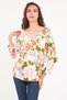 Camasa dama maneca lunga cu imprimeu floral - 5