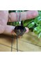 Steel Chain Rutile Quartz Orgonite Pillar Orgonite Necklace (Handmade Tasaeım Products) - 6