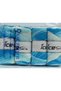 Lot of 4 X 100Gr Skeins Ice Yarns Baby Batik Yarn Light Blue Shades White - 4