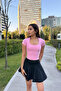 Women's Square Neck Short Sleeve T-Shirt - 5