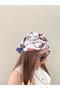 Vintage Baroque Royal Chain Tassel Patterned Purple Edged Bandana - Scarf - Gift - 2