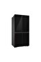 Bespoke 650L T Style French Door Refrigerator | See-thru Door | Black - 2
