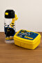 Batman Patterned Children's Nutrition Bowl and Water Bottle Set – 2 Piece School Set (726-783)