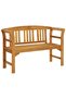 Garden Bench 114 cm Solid Acacia Wood
