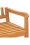 3-Seater Garden Bench with Table 150 cm Solid Teak Wood - 6
