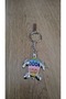 Elegant Colorful Metal Keychain with Zircon Stone - 3