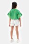 Girl White Shorts - 4
