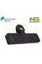 HB أفقي أسود 4 منافذ 13 أمبير مع 2 USB AU213 Home Best