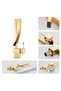 Gold Bathroom Sink Faucet Square 360 Rotating Waterfall Bathroom Faucet - 4