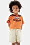 Boy Ecru Shorts - 2
