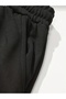 Oversize Wide Leg Baggy Sweatpants with Elastic Waist - 4