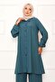 Roba Detailed Buttoned Double Suit Mint - 2