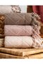 Buldan Production Dowry Deluxe Jacquard Porto 4-Piece Hand/Face Towel I 50X90 - 3