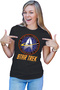 Tricou dama Star Trek Starft Command Academy Emblem