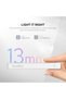 2-in-1 Phone Selfie Light & Magnetic Power Bank - RGB Mobile Photography light (MA5R White) - 6