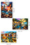 3 Pieces 1000 Piece Puzzle - Tranquility in the Port, Coastal Town and Galata Tower Landscape Puzzle 68X48 cm - 6