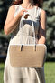 Women's Summer Straw Shoulder Bag – Stylish Large Bag for Daily and Beach Use - 2
