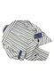 Men's Slim Fit Cut Linen Striped Long Sleeve Shirt - 3
