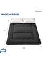 Japanese Floor Mattress, Roll Up Quilted Bed Futon Mattress, Thicken Sleeping Pad, Portable - 3