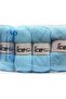 4X100Gr. Softly Baby Fine Acrylic Baby Blue Winter, Baby, Solid Yarns - 4