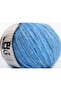 8X50Gr. Softair Tweed Viscose, Acrylic Blue Winter, Dotted, Flat Threads, Thick, Chain