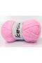 4X100Gr. Favorite Acrylic Baby Pink Winter, Plain Yarns, Worsted, 100% Acrylic