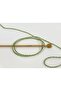 8X50Gr. Acoustic Acrylic Forest Green Winter, Flat Strands, Worsted, Acrylic - 3