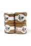 (4 Pcs the 100g.) Linen Viscot Linen, Cotton, Viscose 4 Pack - 4