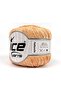 6X50Gr. Fettuccia Acrylic Light Salmon Stripe, Summer Yarns, Worsted, Acrylic