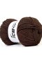 4X100Gr. Zerda Alpaca Alpaca, Dralon Dark Brown Luxury, Alpaca, Winter, Worsted