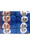 8X50Gr. Denim Acrylic, Cotton Blue Summer Yarns, Cotton - 4