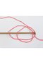 Lot of 4 X 100Gr Skeins Ice Yarns Lorena (50% Cotton) Yarn Light Salmon - 3