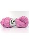 3X100Gr. Organic Wool Bulky Baby Pink Luxury, Winter, Wool, 100% Wool, Thick