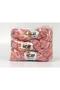 3X100Gr. Hand Dyed Cashmere Cashmere Lilac, Light Grey, Light Salmon, Light Pink Luxury, Cashmere, Batik Dese - 4