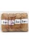 Lot of 4 X 100Gr Skeins Ice Yarns Velvet Baby (100% Microfiber) Yarn Milky Brown - 4