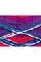 Lot of 4 X 100Gr Skeins Ice Yarns Favorite Ethnic Yarn Purple Shades Red Blue White Turquoise - 3