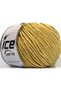 Lot of 4 X 100Gr Skeins Ice Yarns Cotton Bamboo Light (60% Bamboo 40% Cotton) Yarn Light Olive Green