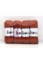 Lot of 4 X 100Gr Skeins Ice Yarns Saver Glitz Hand Knitting Yarn Copper - 4