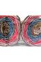 Lot of 2 X 150Gr Skeins Ice Yarns Cakes Chenille Yarn Grey Jeans Blue Camel Lilac Salmon - 4