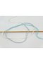 Lot of 4 X 100Gr Skeins Ice Yarns Lorena Color (50% Cotton) Yarn Turquoise Blue Green Cream - 3