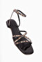 Nasima Leopard Patterned Ankle-Strap Women's Sandals Opportunity Product