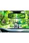 Natural Wood Car Hanging Pendant Rearview Mirror Art Ornament of Celebrities, Leaders, Players - 2